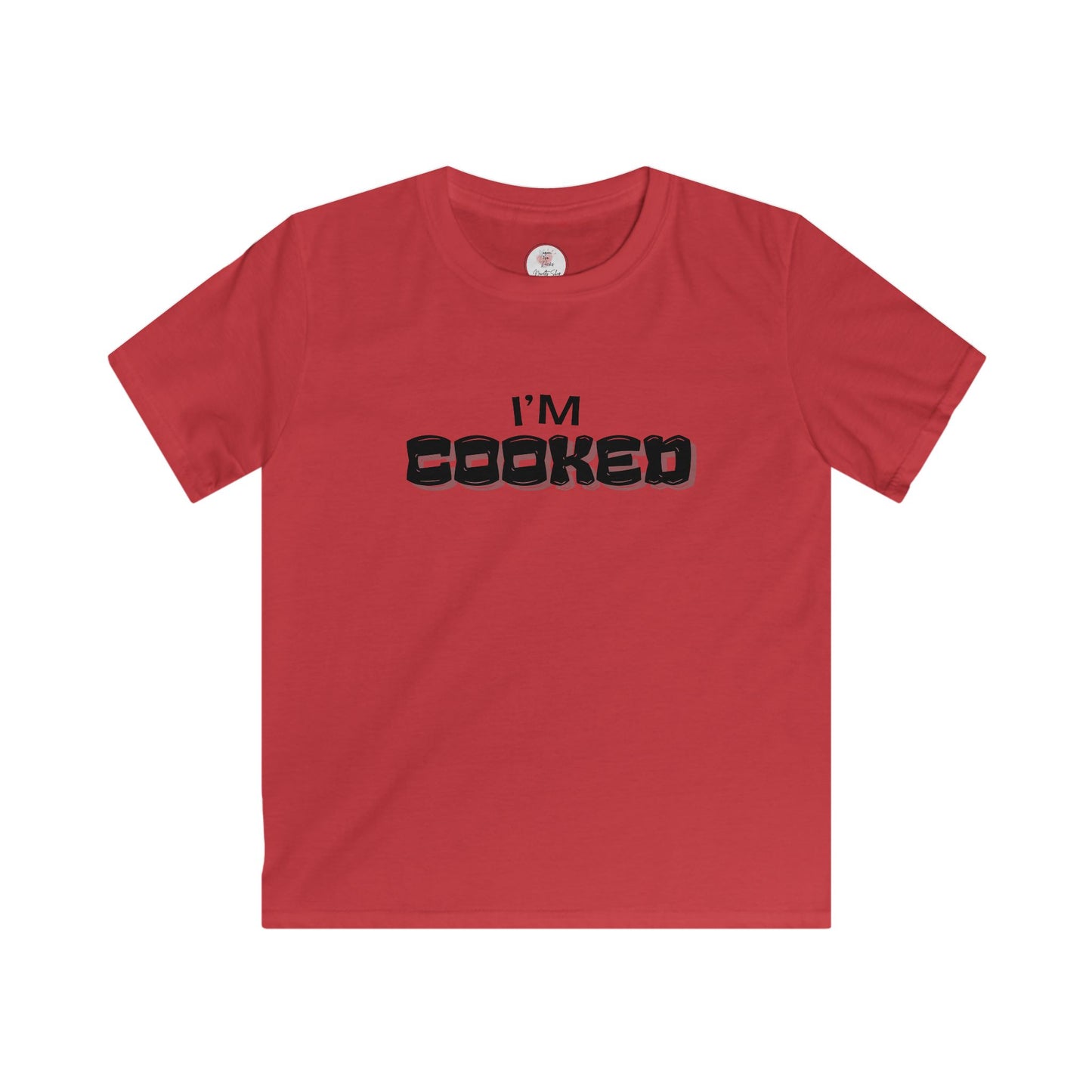 Kids Tee — "I'm Cooked" Funny Graphic Shirt for Kids