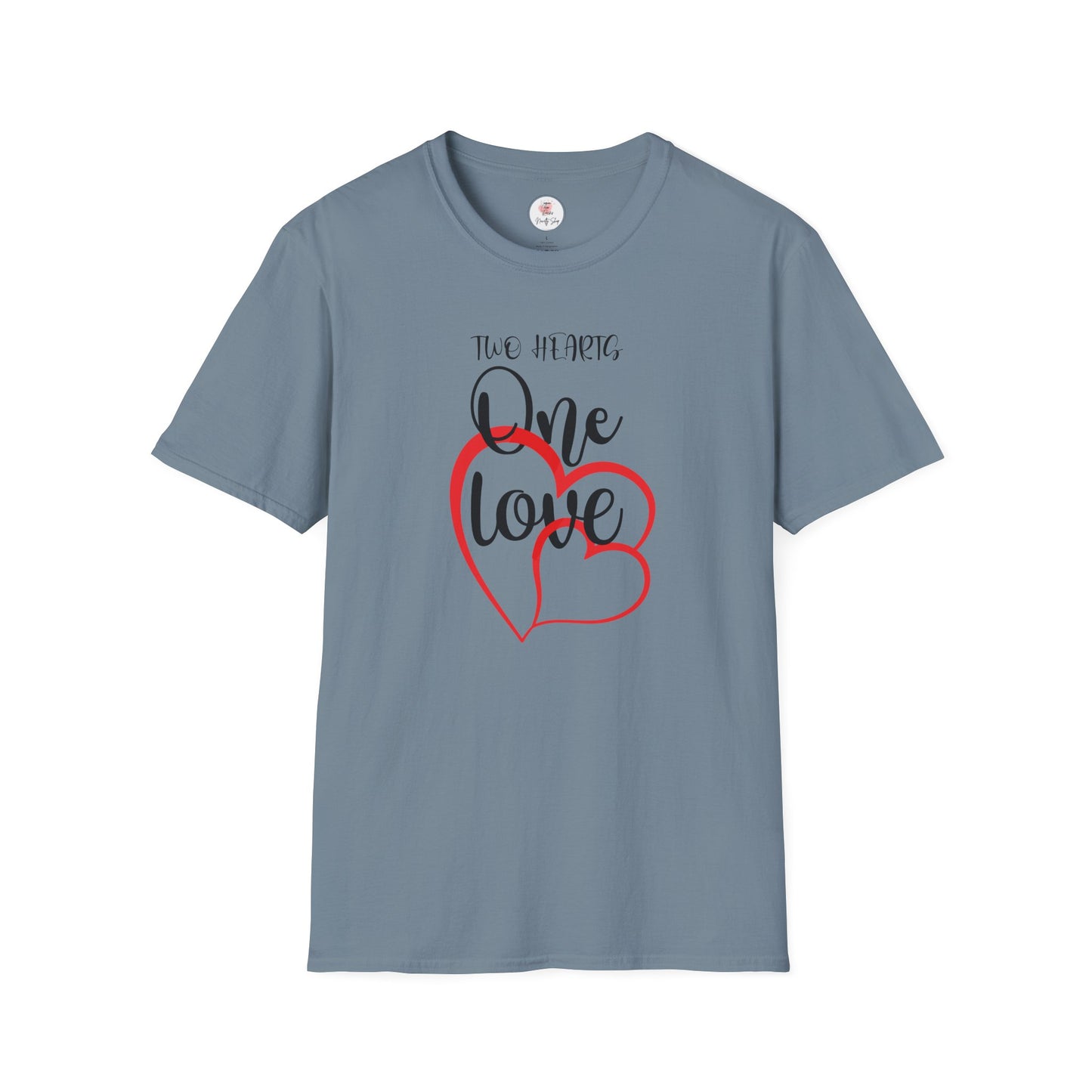 Two Hearts - One Love T-Shirt — "We Are One" Graphic Tee