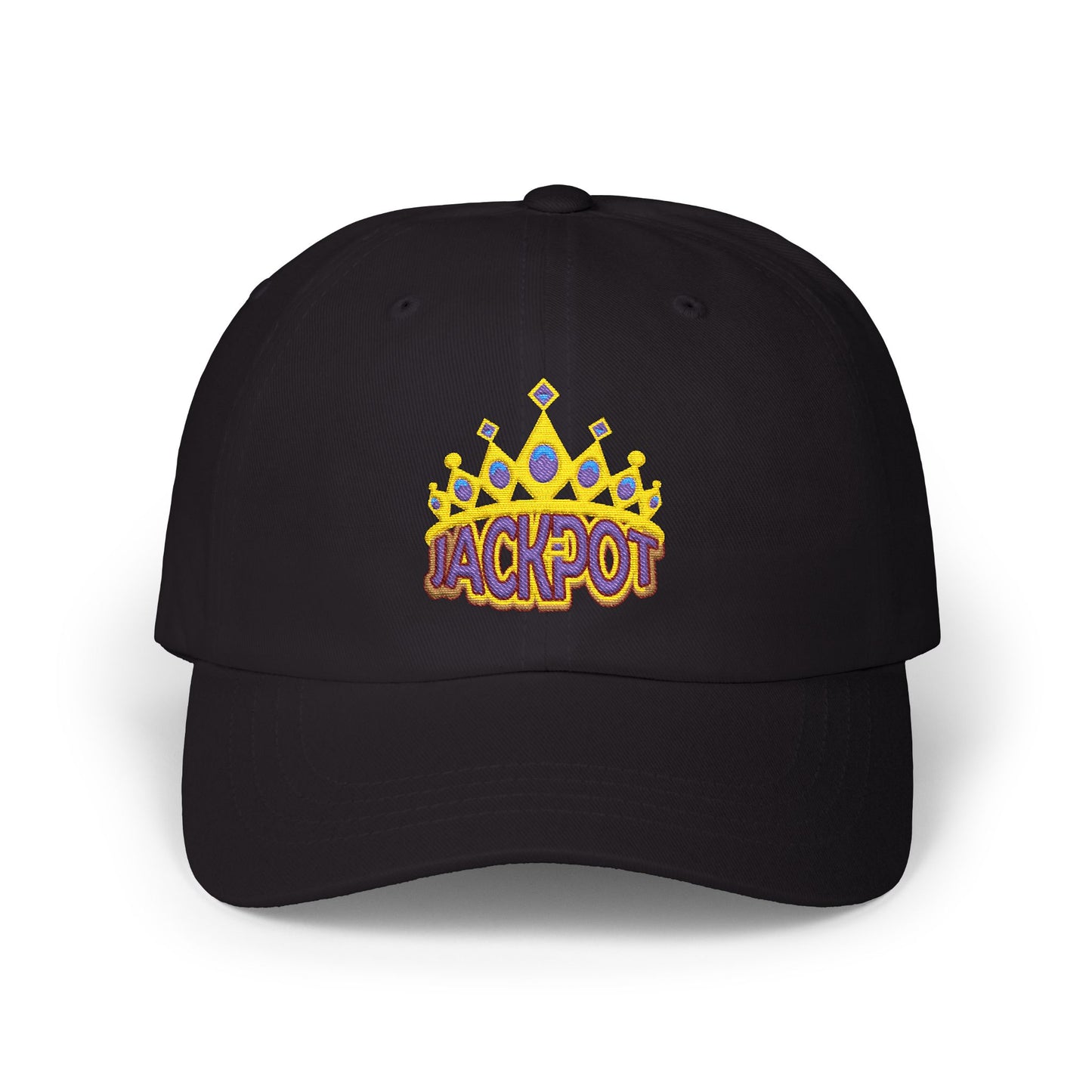 Baseball Cap 'Jackpot Queen,' Crown - Embroidered Cap