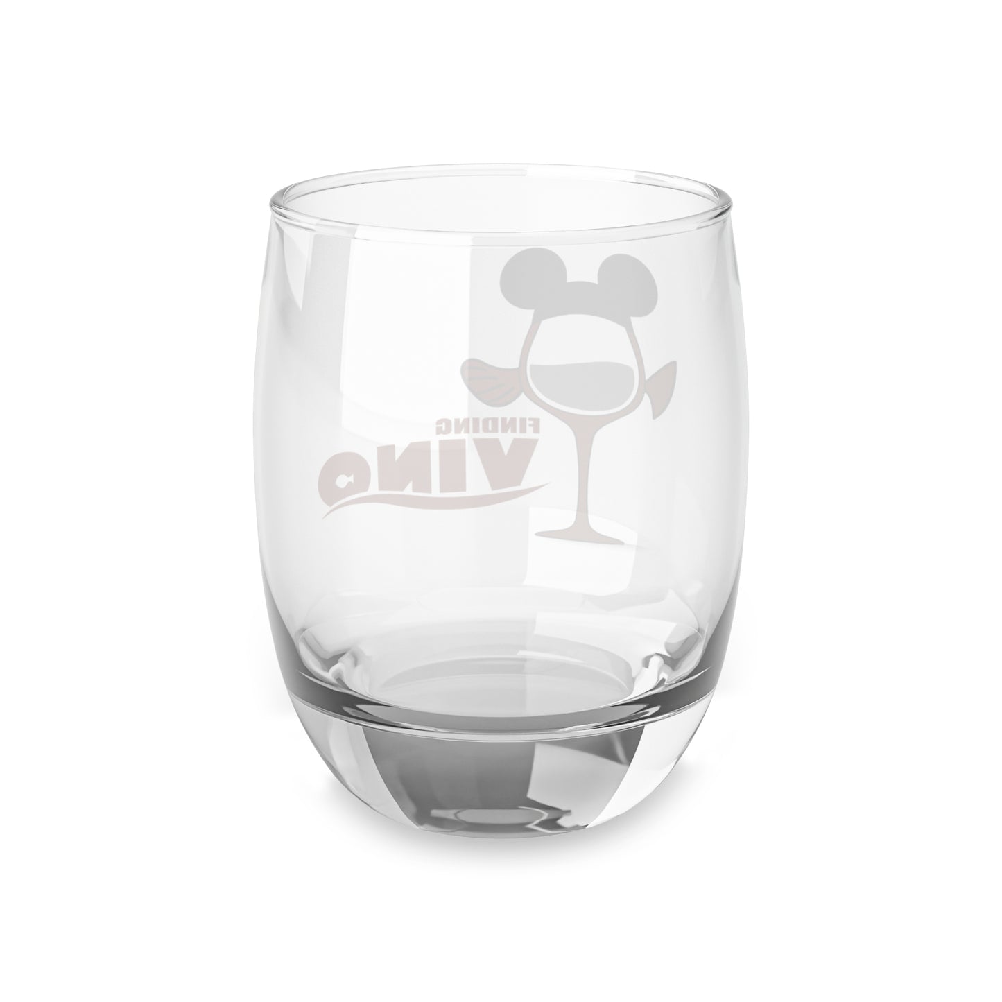 Whiskey Glass "Finding Vino" - Inspired Drinkware