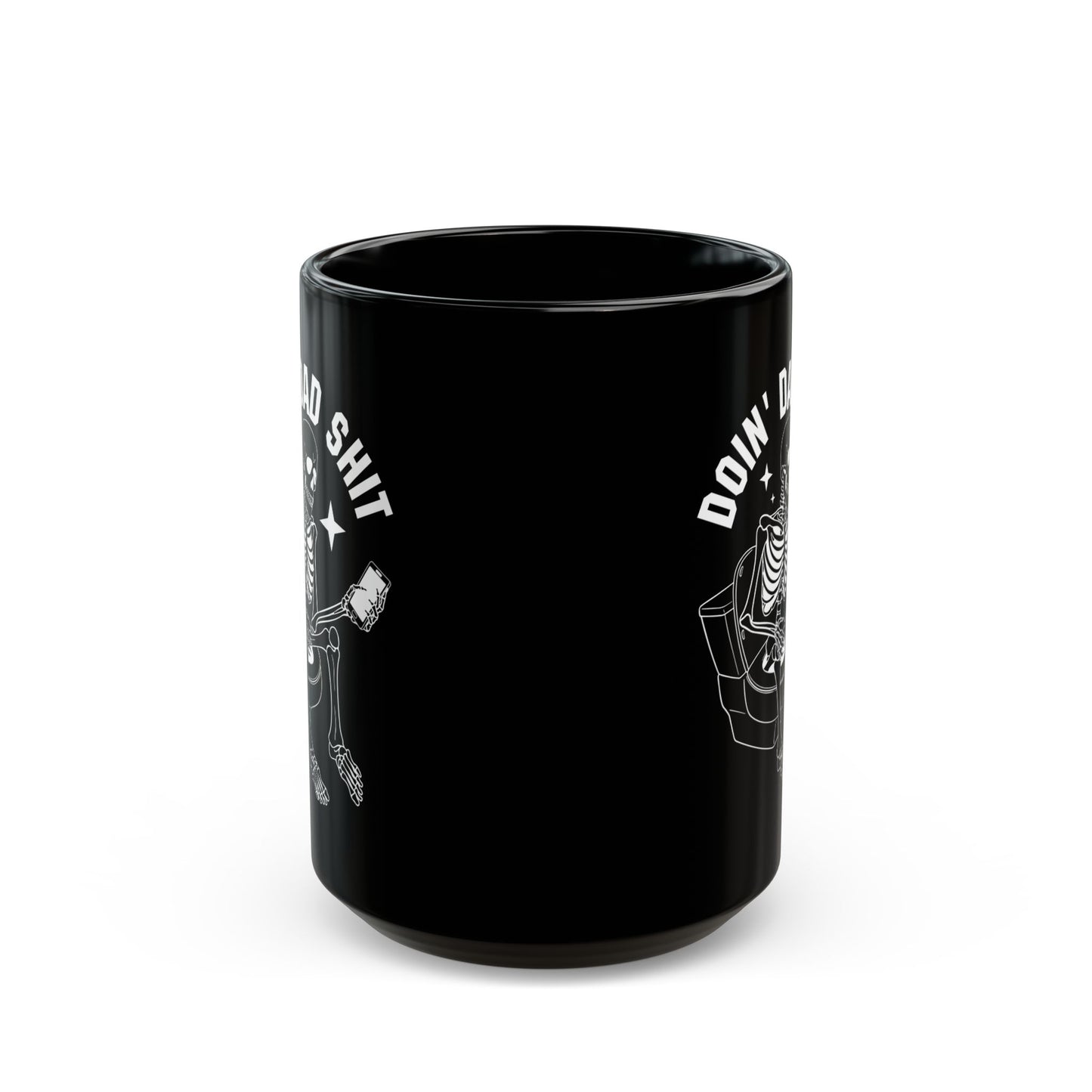 Funny Skeleton Dad Mug, Gift for Dads, Coffee Mug, Dad Life, Unique Father's Day Present, Humorous Birthday Gift