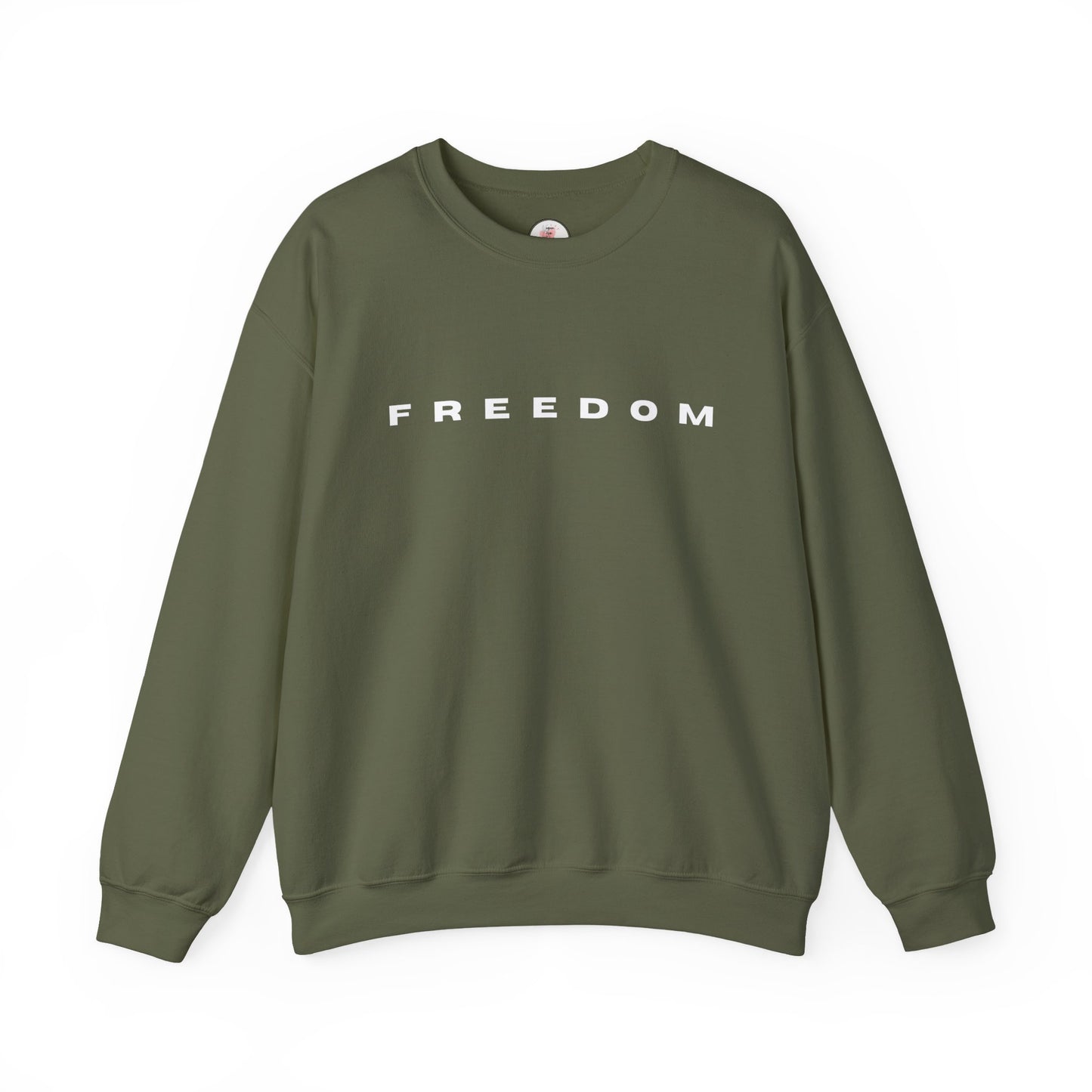 Freedom Crewneck Sweatshirt — "Well Done, My Good and Faithful Servant" Christian Pullover in Honor of Charlie Kirk