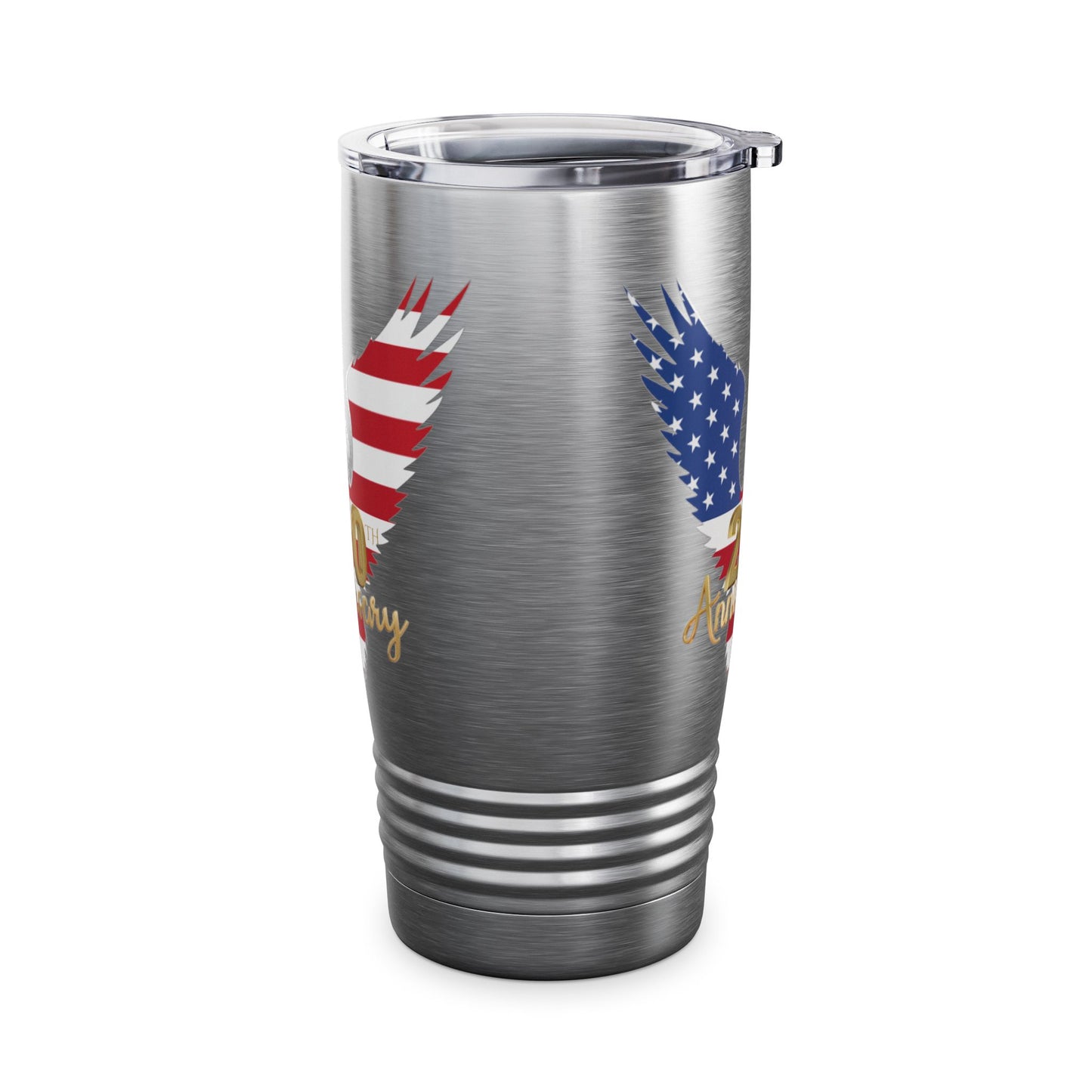 250th Anniversary American Eagle Tumbler - 20-oz Patriotic Travel Cup