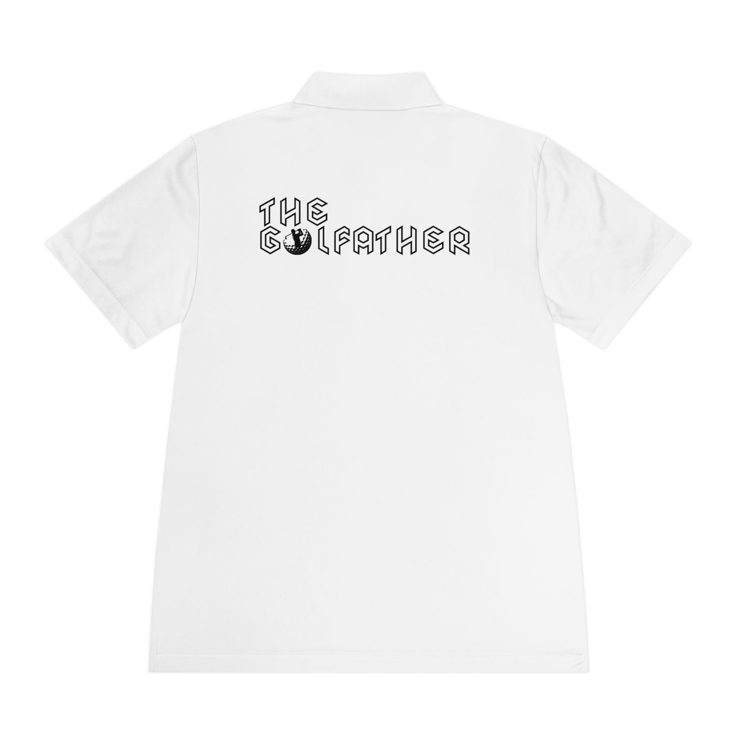 Golf Polo Shirt — 'The Golfather' Logo Performance Polo