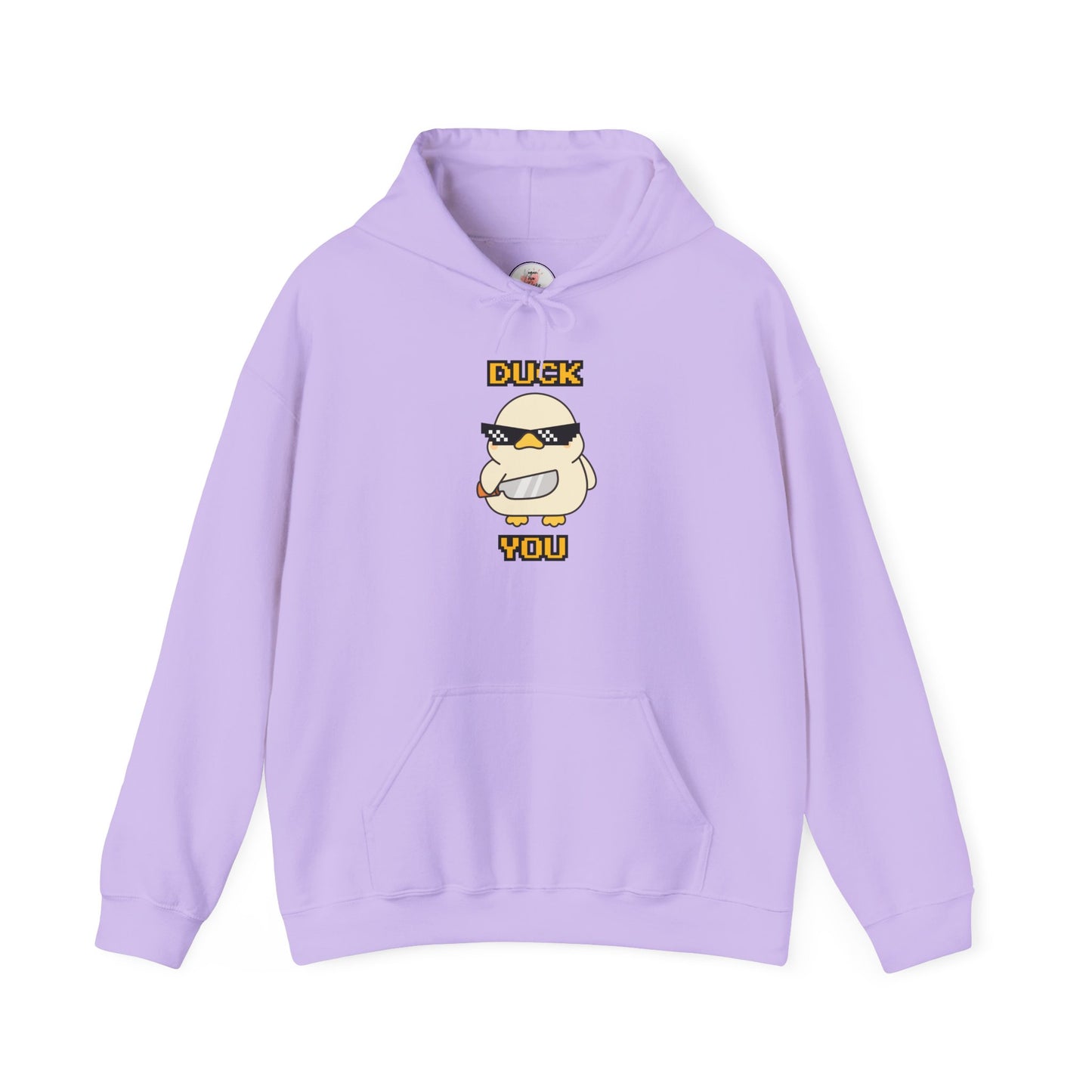 Hoodie — 'Duck You' Funny Cool Sunglasses Duck Graphic Pullover