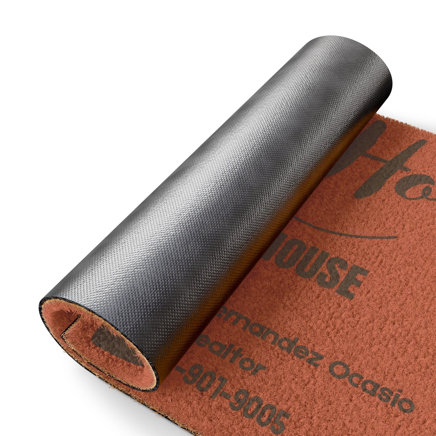 Doormat — "Welcome Home" Realtor Open House Personalized Coir Doormat