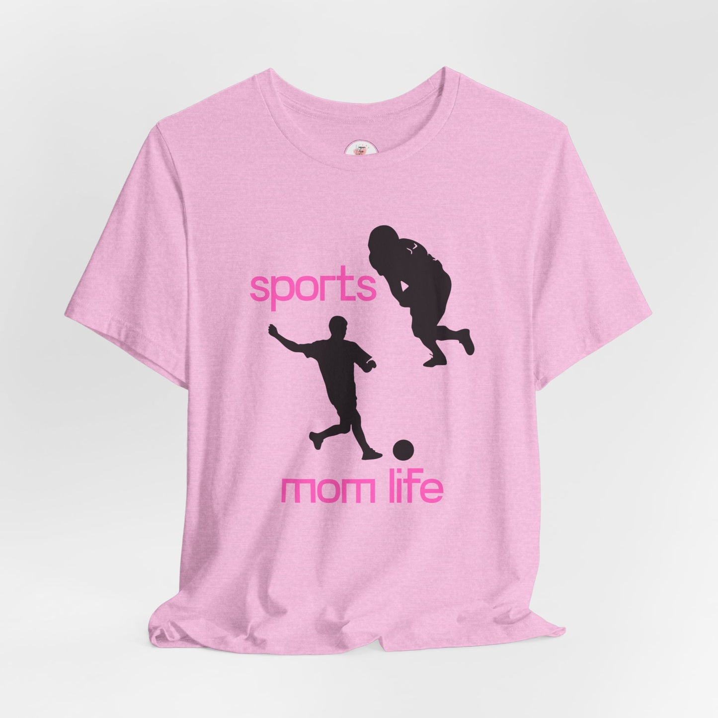 Sports Mom Life T-Shirt — Football & Soccer Mom Graphic Tee