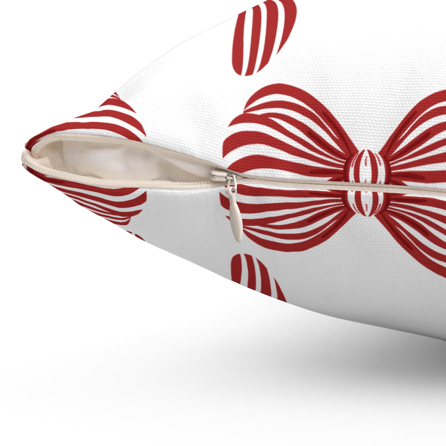 Holiday Bow Decorative Pillow