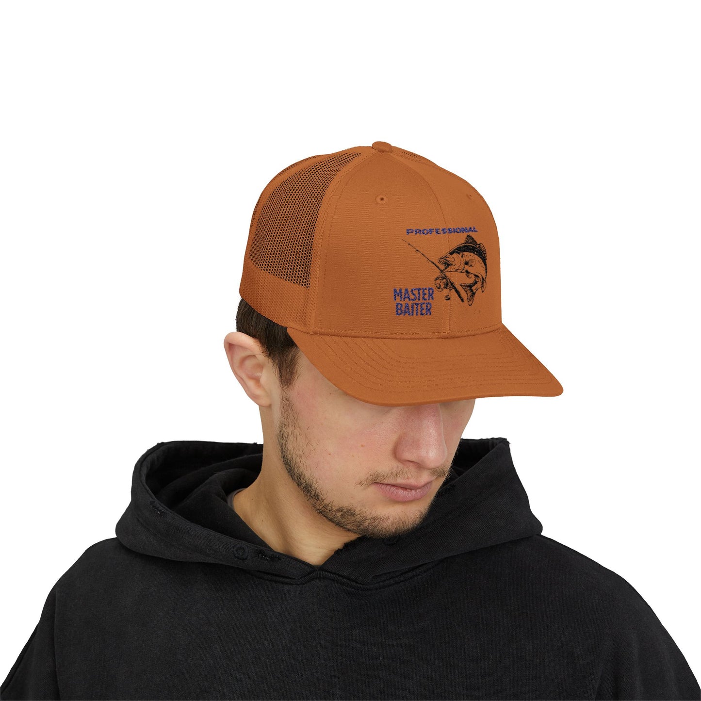 Professional Master Baiter Snapback Trucker Cap