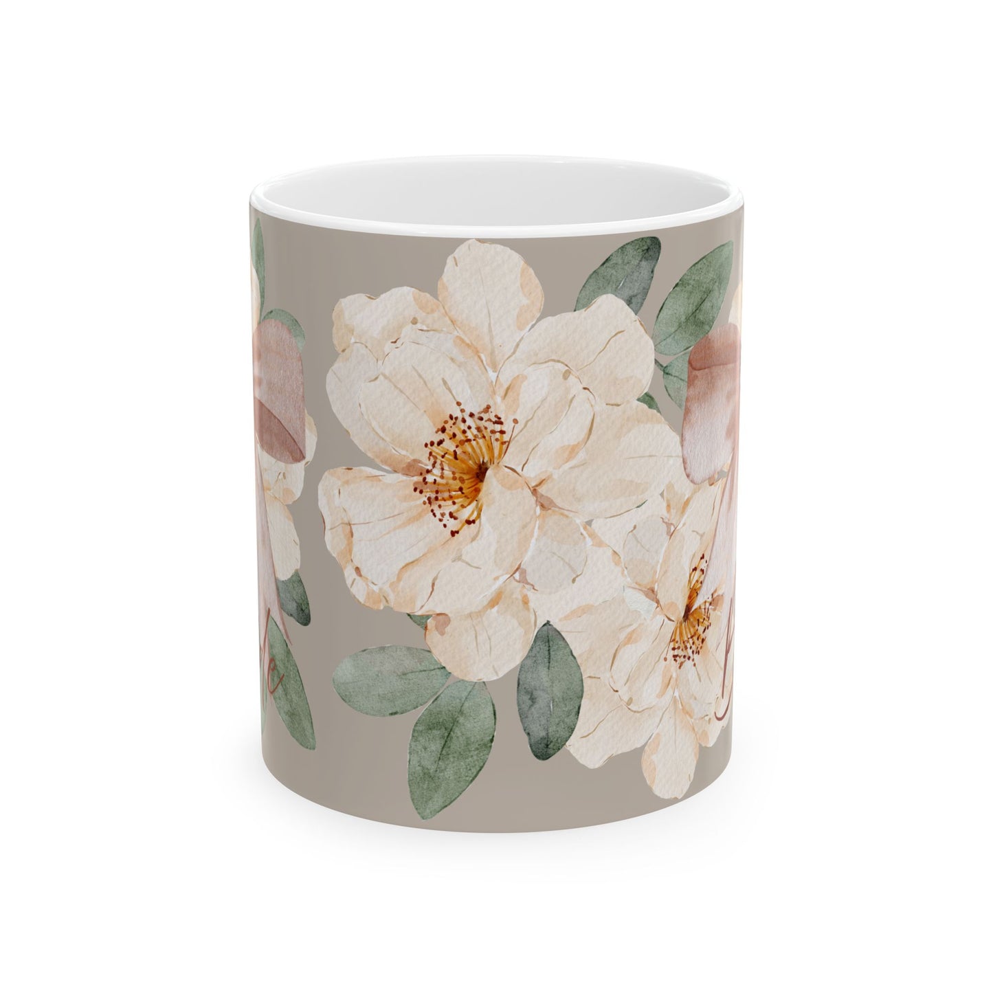 Flower Bride Ceramic Mug