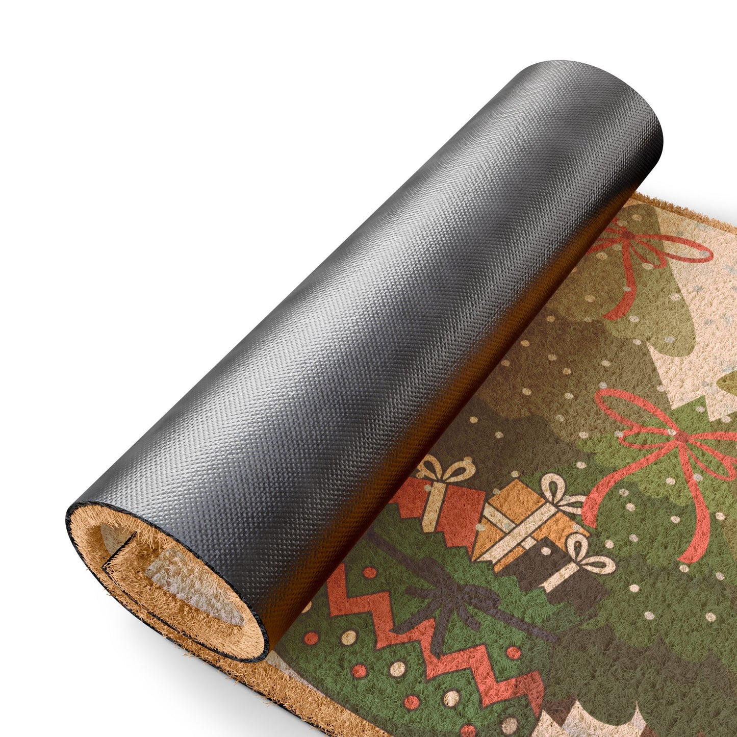 Christmas Gnome Doormat — "Home Sweet Gnome" Holiday Welcome Mat