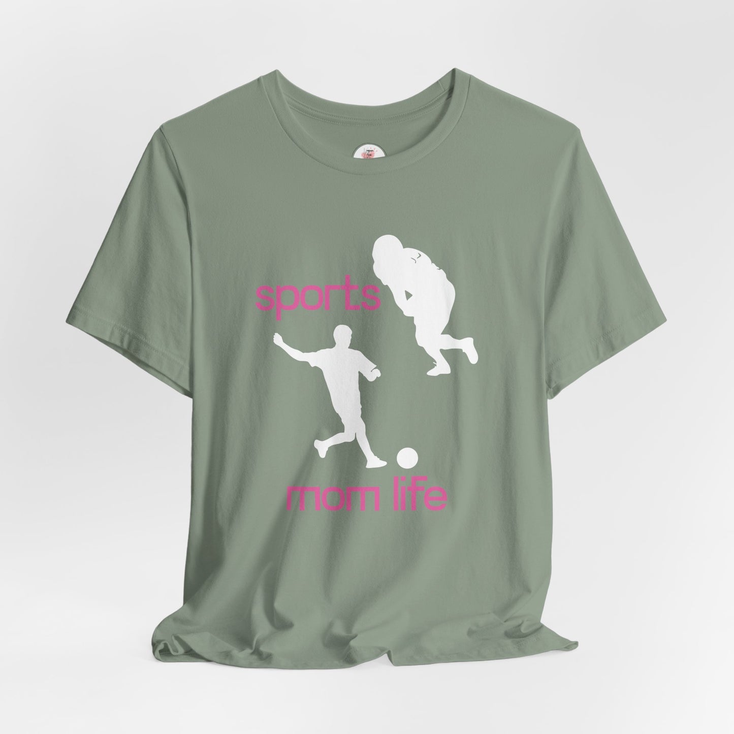 Sports Mom Life - Football & Soccer Mom T-Shirt