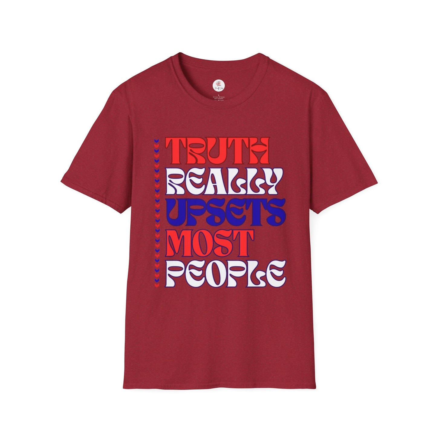 Truth Really Upsets Most People — Trump Retro Statement T-Shirt