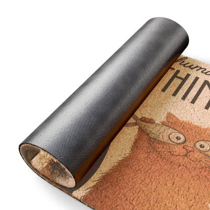 Doormat — Funny Cat Doormat “No Matter What Our Humans Say, We Did Nothing!”