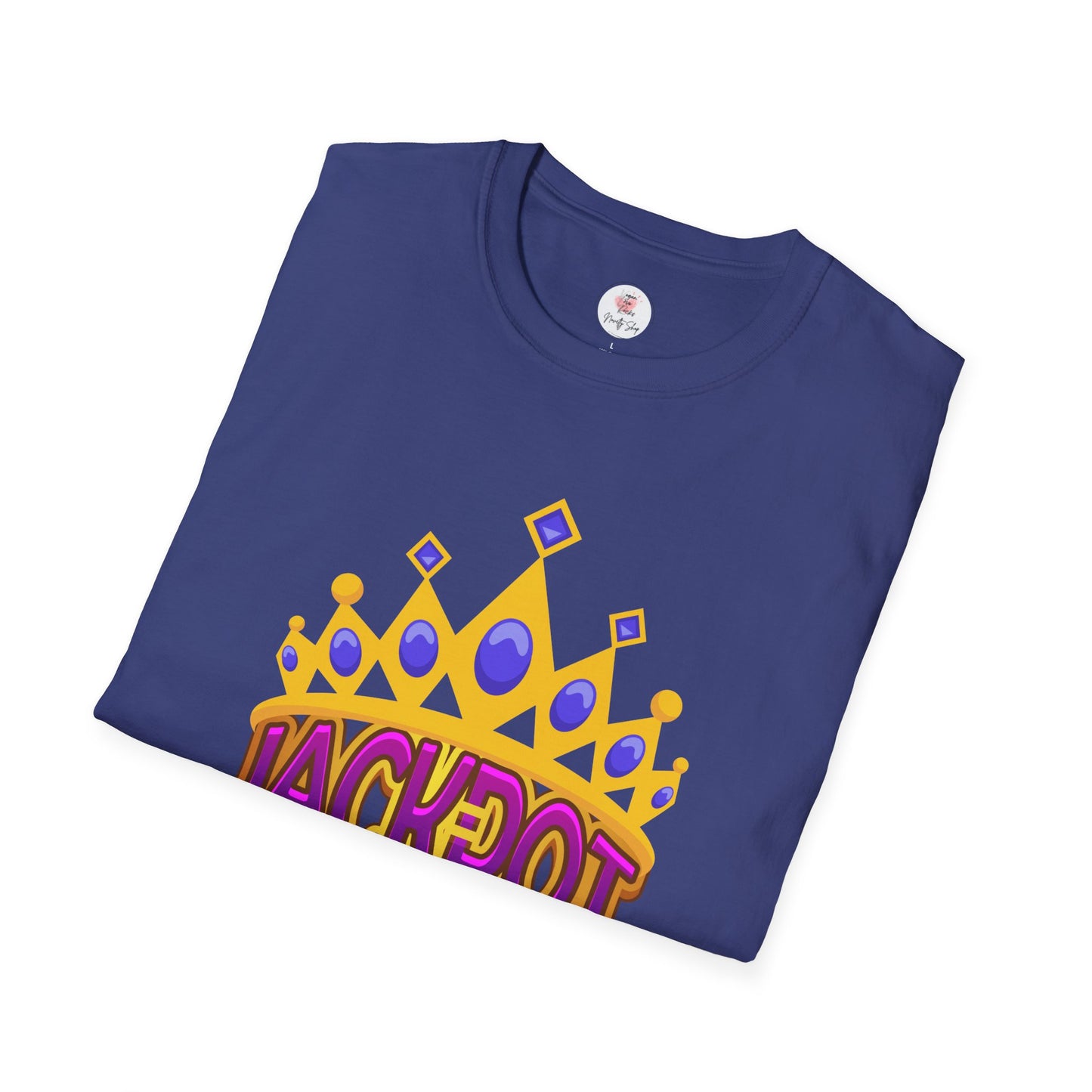 Jackpot Queen - Crown T-Shirt — Casino Lucky Winner Graphic Tee