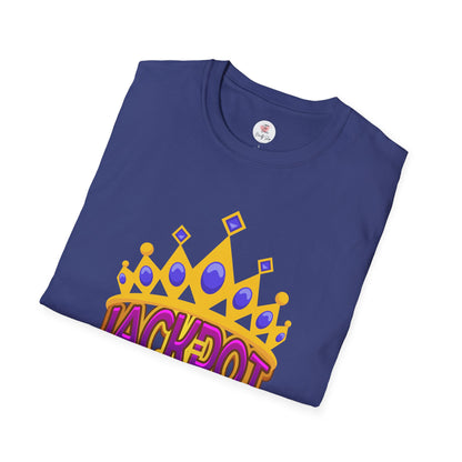 Jackpot Queen - Crown T-Shirt — Casino Lucky Winner Graphic Tee