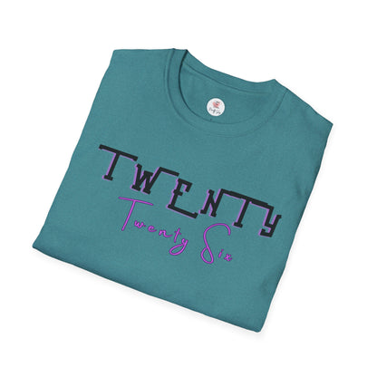 Twenty Twenty Six Graphic Tee — Minimal New Year & Birthday T-Shirt