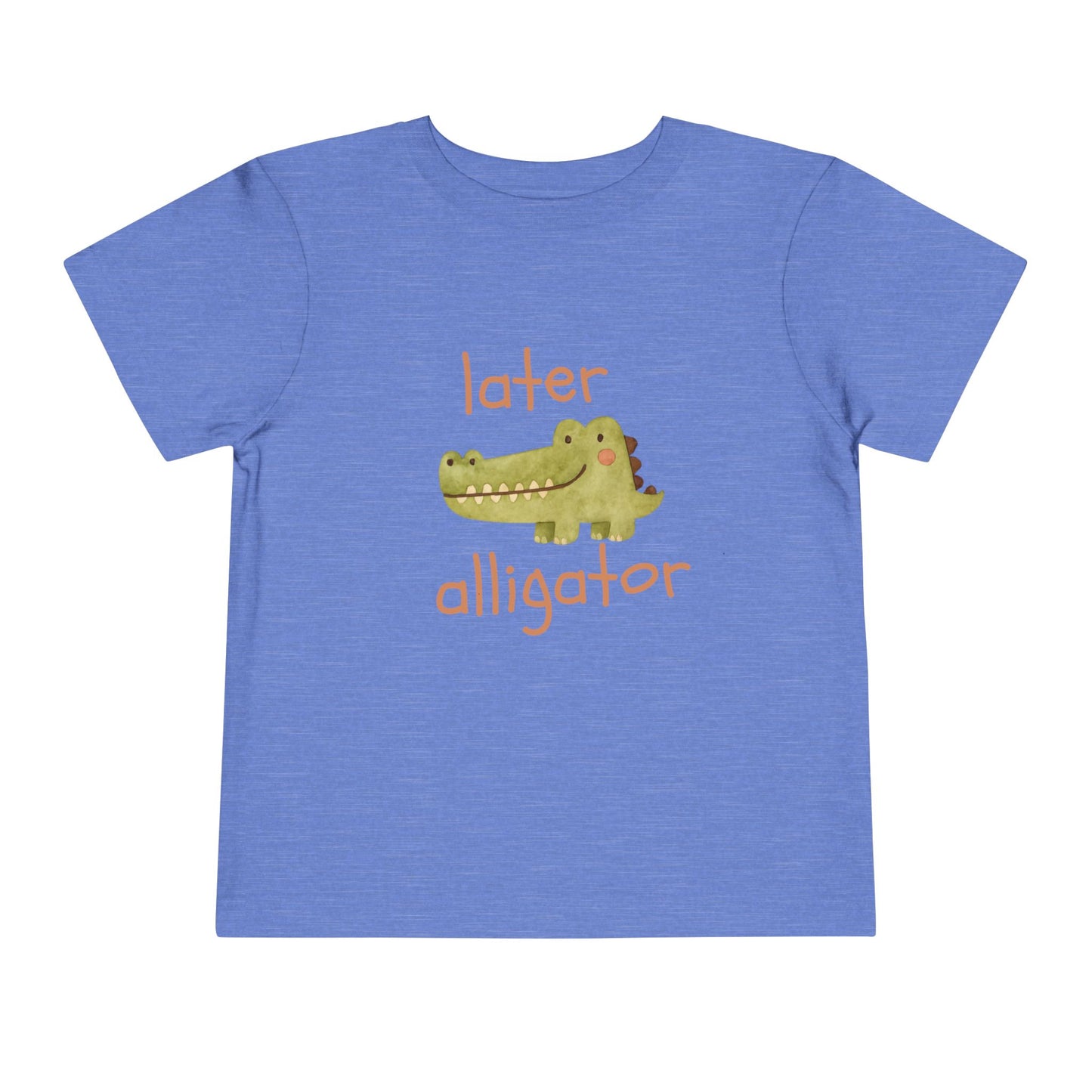 Later Alligator Toddler Tee — Cute Crocodile Graphic Shirt