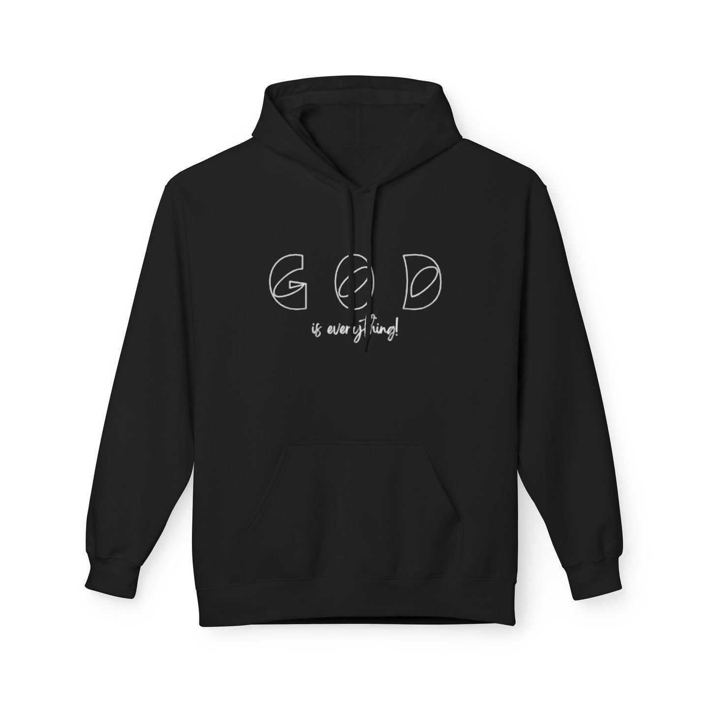 God Is Within Me Hoodie — Inspirational Faith Graphic Hoodie