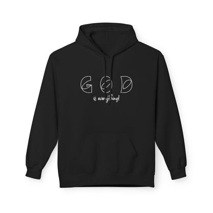 God Is Within Me Hoodie — Inspirational Faith Graphic Hoodie