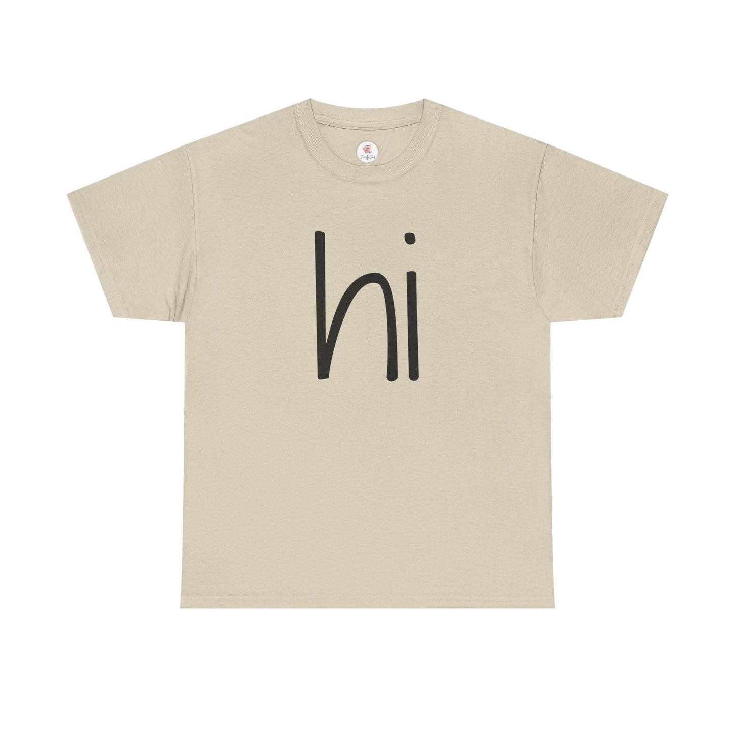 Minimalistic "HI T-shirt"