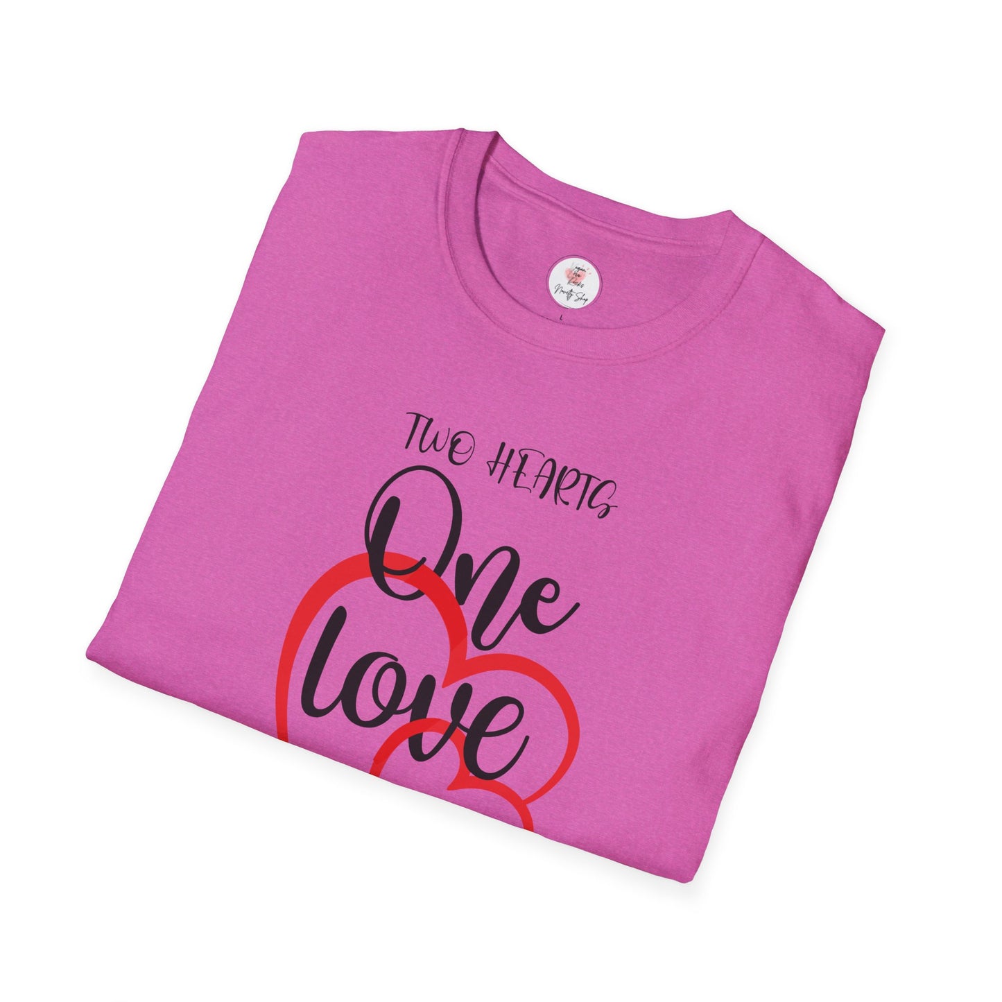 Two Hearts - One Love T-Shirt — "We Are One" Graphic Tee