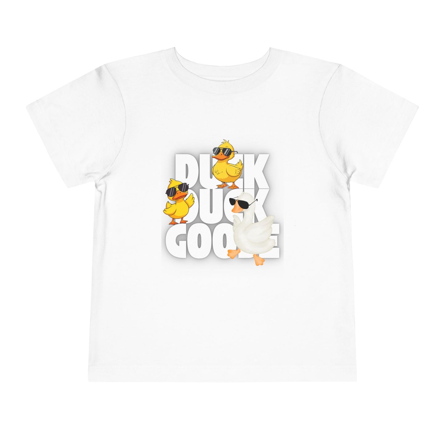 Toddler Tee — "Duck You Goose" Playful Graphic Shirt