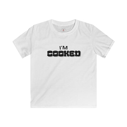 Kids Tee — "I'm Cooked" Funny Graphic Shirt for Kids