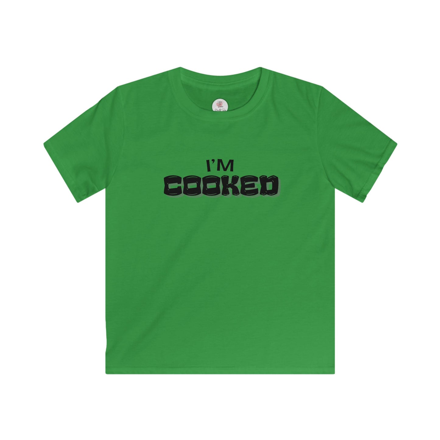 Kids Tee — "I'm Cooked" Funny Graphic Shirt for Kids