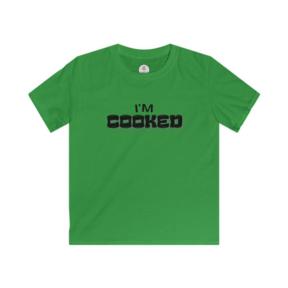 Kids Tee — "I'm Cooked" Funny Graphic Shirt for Kids