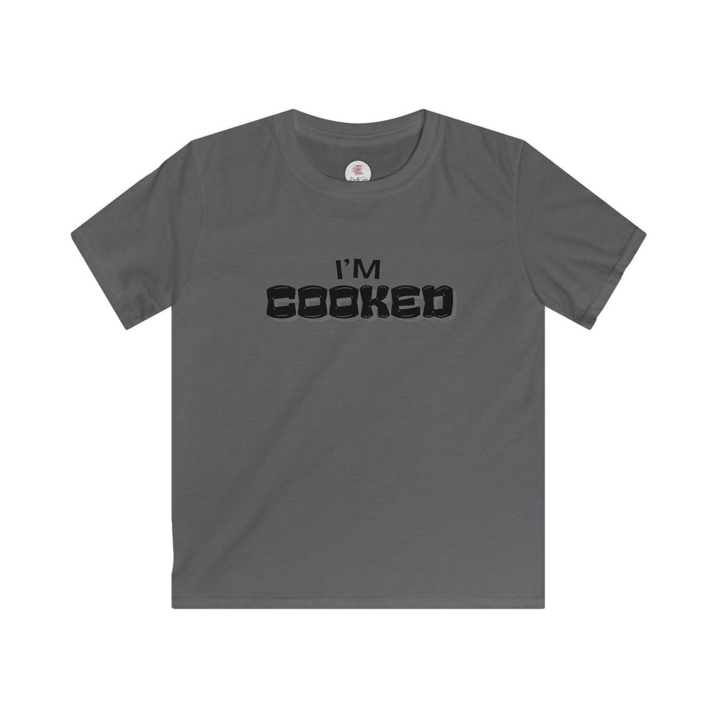 Kids Tee — "I'm Cooked" Funny Graphic Shirt for Kids