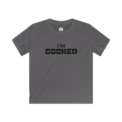 Kids Tee — "I'm Cooked" Funny Graphic Shirt for Kids