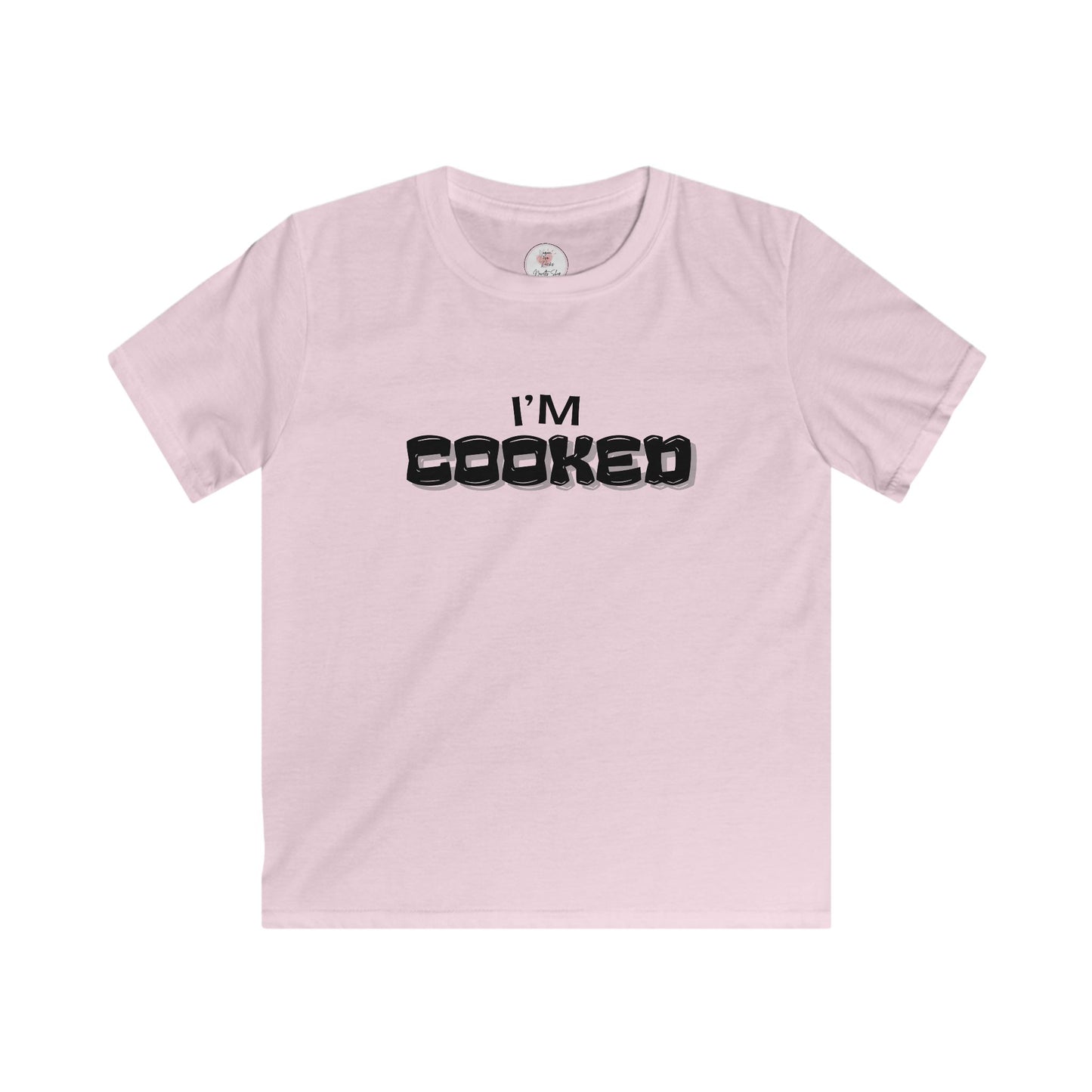 Kids Tee — "I'm Cooked" Funny Graphic Shirt for Kids