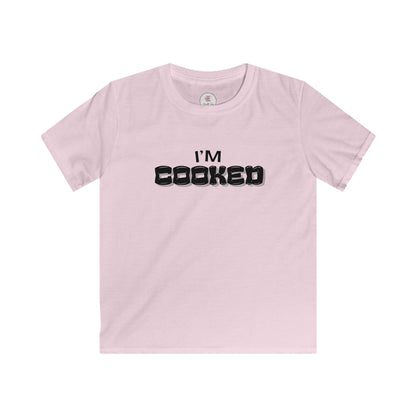 Kids Tee — "I'm Cooked" Funny Graphic Shirt for Kids