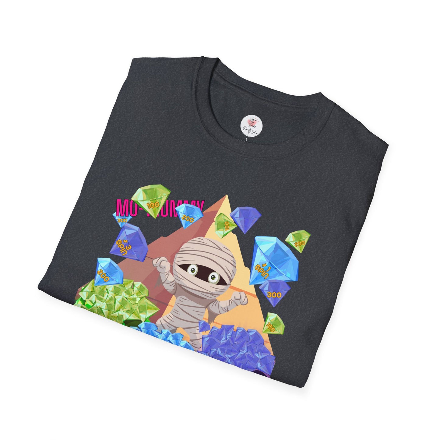 Mummy Gems T‑Shirt — Cute Mummy Slots