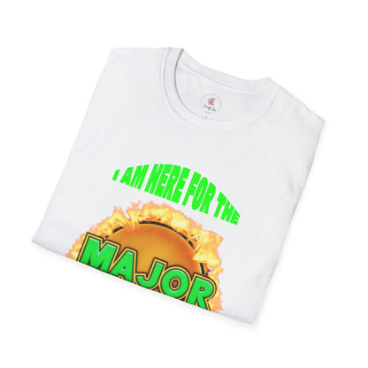 Major Jackpot T-Shirt – "I Am Here For The Major Jackpot" Funny Casino Tee