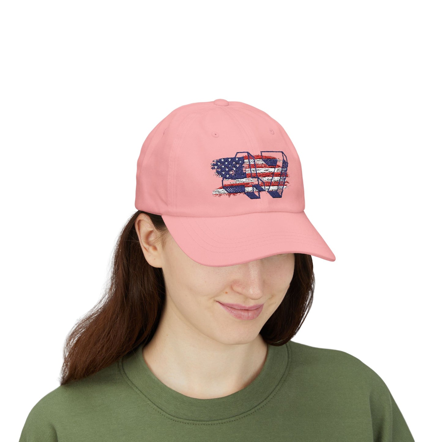 Trump Cap, Patriotic USA Flag 47,