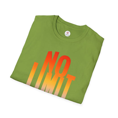 No Limit Graphic Tee - Inspirational Motivational  T-Shirt