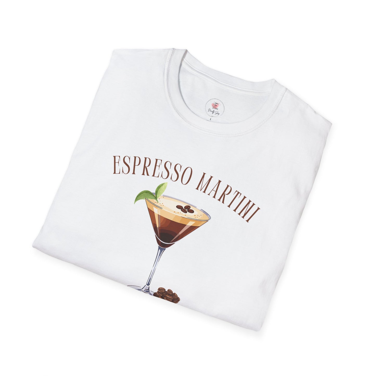 Espresso Martini Social Club T-Shirt — 'It's Tini Time' Cocktail Tee