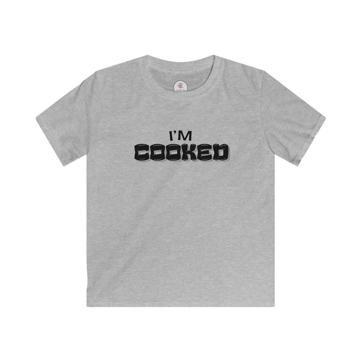 Kids Tee — "I'm Cooked" Funny Graphic Shirt for Kids