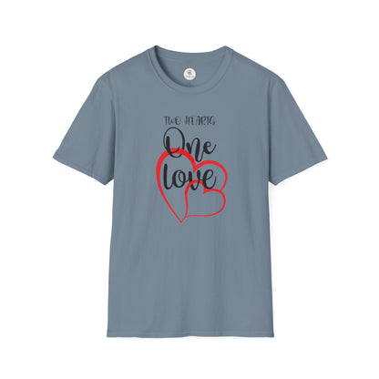 Two Hearts - One Love T-Shirt — "We Are One" Graphic Tee