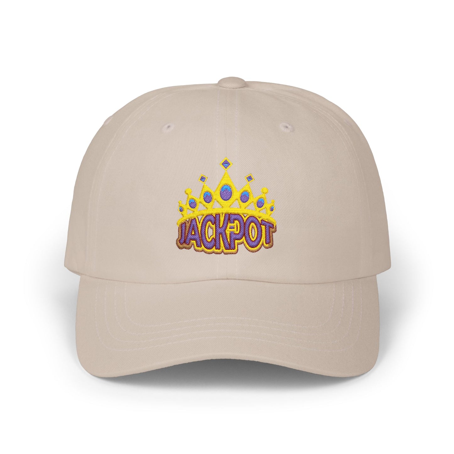 Baseball Cap 'Jackpot Queen,' Crown - Embroidered Cap