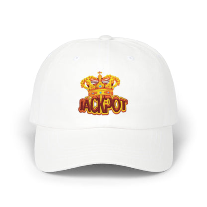 Dad Cap — 'Jackpot King' Crown Embroidery Baseball Hat
