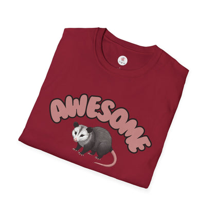 Awesome Opossum Retro Graphic T-Shirt — Cute Animal Lover Tee