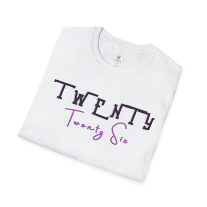 Twenty Twenty Six Graphic Tee — Minimal New Year & Birthday T-Shirt