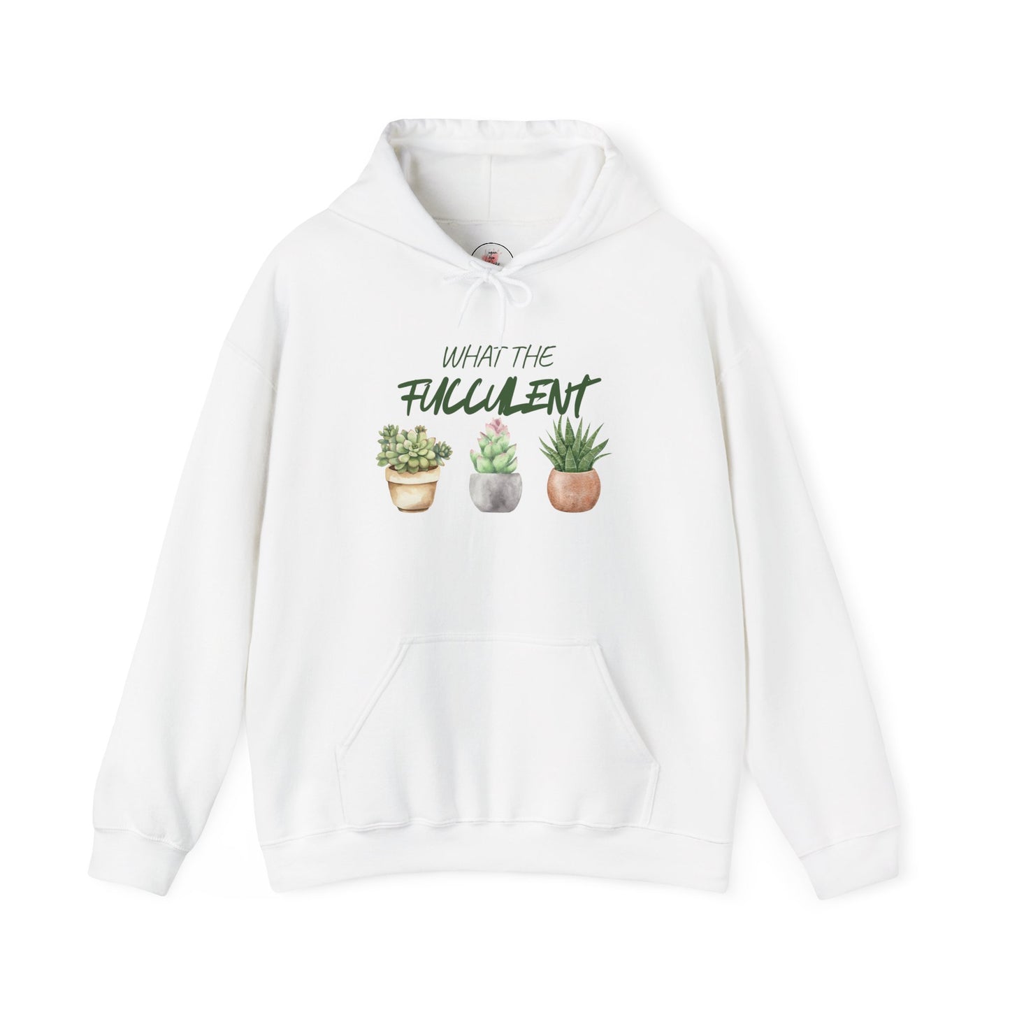 Funny What The Fucculent Hoodie — Funny Succulent Plant Pullover