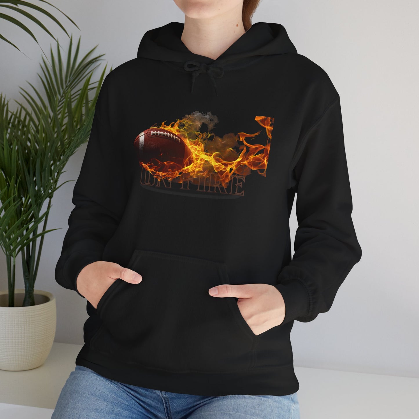 Fireball Football Hoodie