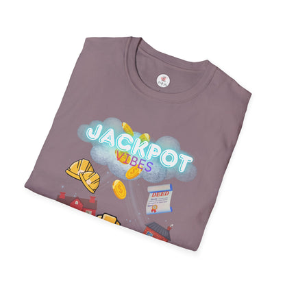 Jackpot Vibes T-Shirt — Huff-Puff and Blow a Win