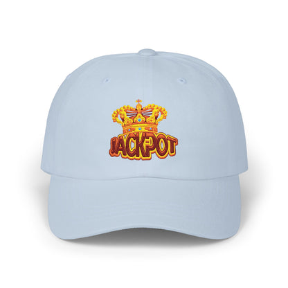 Dad Cap — 'Jackpot King' Crown Embroidery Baseball Hat