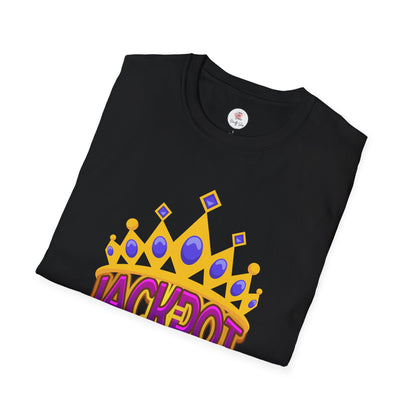 Jackpot Queen - Crown T-Shirt — Casino Lucky Winner Graphic Tee